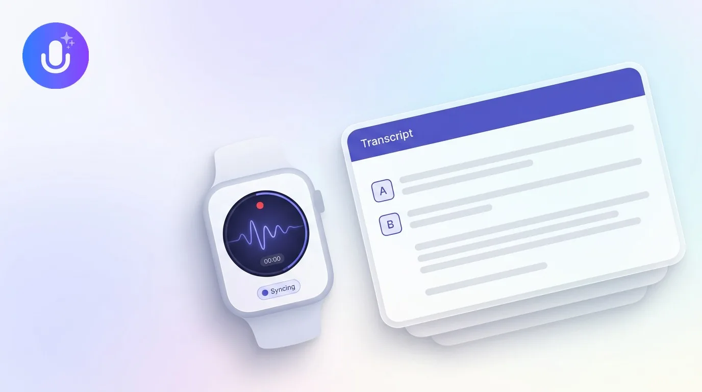 The Best Apple Watch Apps for Voice Notes and Transcription (2026)